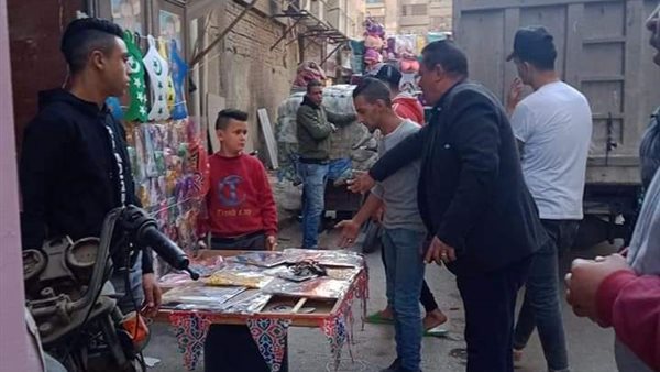 إزالة الباعة الجائلين