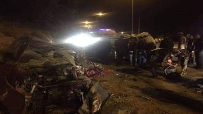 إصابة 6 أشخاص بينهم طفل في حادث تصادم بسوهاج 