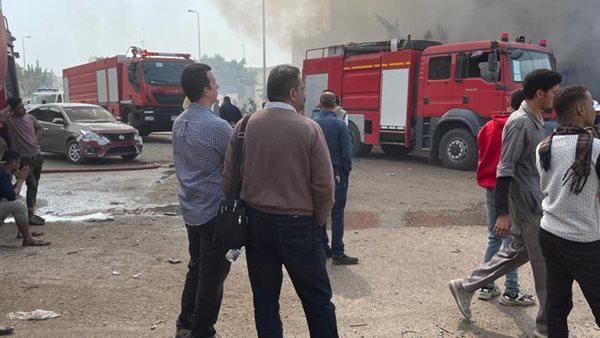 حريق العبور