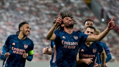 محمد النني يحصل على تقييم مميز في مباراة أرسنال وأولمبياكوس