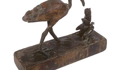 تمثال في وضع القرفصاء.. أبرز مقتنيات متحف الآثار بمكتبة الإسكندرية