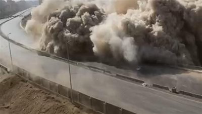 شاهد.. لحظة تفجير عقار الدائري (فيديو)