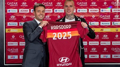 رسميًّا.. ريك كارسدروب يجدد عقده مع روما حتى عام 2025 