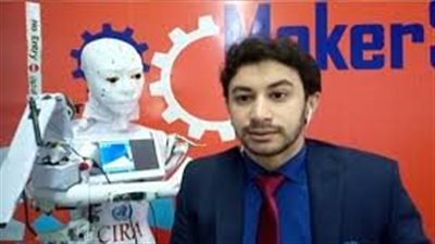 مهندس مصري يكشف تفاصيل اختراع «روبوت» يشخص 87 مرضًا (فيديو)