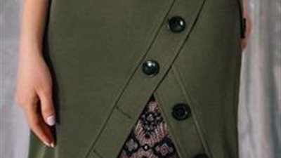 التنورة بالأزرار موضة ربيع 2021 (صور)