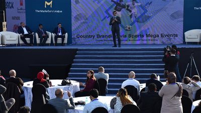 وزير الشباب والرياضة يشهد انطلاق مؤتمر اتحاد المسوقين Marketers league في دورته السادسة (صور)