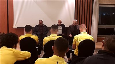 لجنة الإسماعيلي تزور بعثة الفريق فى القاهرة