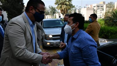 وزير الشباب يصل الفيوم لافتتاح عدد من المشروعات الرياضية (صور)