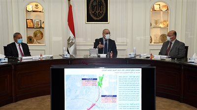 وزير الإسكان ومحافظا القاهرة والقليوبية يناقشون مخطط تطوير  مخطط محور الفريق  العرابي