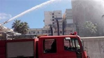 إخماد حريق مخزن الأدوات الصحية بالغردقة.. وإصابة صاحبه باختناق
