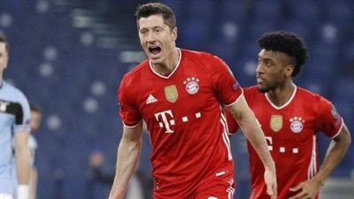 ليفاندوفسكي يحقق رقمًا قياسيًا  جديدًا في دوري أبطال أوروبا