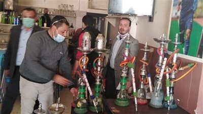 ضبط 10 مخالفات عدم ارتداء كمامة و42 شيشة في حملة لمواجهة كورونا غرب الأقصر