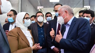 بالتزامن مع الاحتفال بالعيد القومي الـ32..  وزيرة الصحة ومحافظ جنوب سيناء يفتتحان مستشفى طابا المركزي بتكلفة 36 مليون جنيه