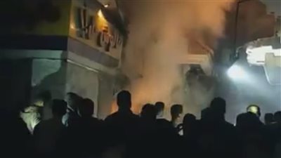 قبل افتتاحه بـ 24 ساعة.. خسائر محل دمياط المحترق تخطت مليوني جنيه  