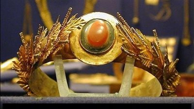 يضم تاجًا ذهبيًا.. نكشف حقيقة عرض كنز دوش الذهبي بمتحف الحضارة (خاص)