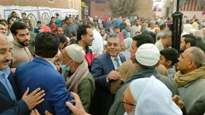 بحضور برلمانيين.. احتفال العشرات في حفل ديني بالمنوفية بدون إجراءات احترازية (صور)