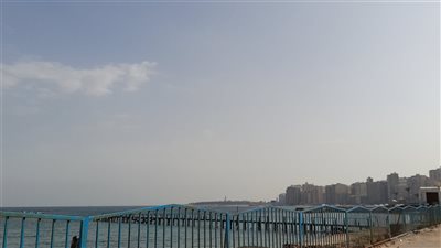 طقس مستقر وارتفاع في درجات الحرارة بالإسكندرية (صور)