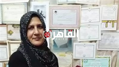 الأم المثالية على مستوى دمياط تروي قصة معاناتها مع الكانسر واستكمال دراستها الجامعية