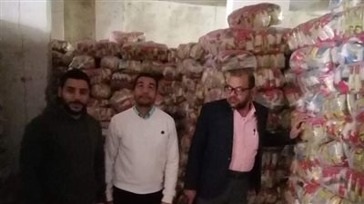 ضبط 30 طن أرز غير صالح للاستهلاك الآدمي في سوهاج (صور)