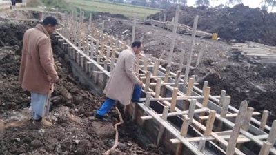 تُغذي 8000 فدان.. 35 مليون جنيه لتأهيل وتبطين ترعة النعامنة بالشرقية (صور)