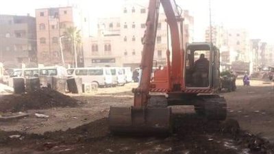 إنشاء سوق حضاري لمدينة ميت أبو غالب بدمياط