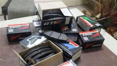 خطر علي حياة المواطنين.. ضبط 150 تيل فرامل مُصنع 