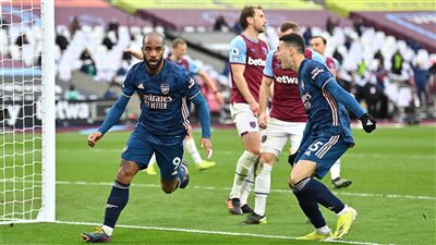 لاكازيت الأعلى تقييمًا بين لاعبي أرسنال عقب التعادل مع وست هام