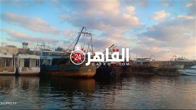 فتح بوغاز عزبة البرج أمام حركة الصيد بعد تحسن الأحوال الجوية