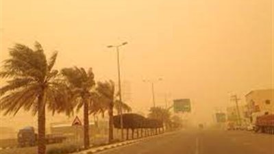 الأرصاد تحذر من انخفاض الرؤية وزيادة الرمال نهاية اليوم