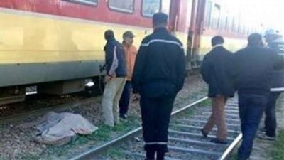 مصرع شاب دهسه قطار في الشرقية