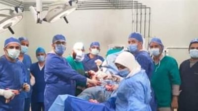 لأول مرة بالبحيرة.. عملية تغيير كامل لمفصل الكتف المعكوس بمستشفى حوش عيسى 