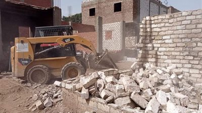 بدء تنفيذ الموجة 17 لاسترداد أراضي الدولة بالمنيا