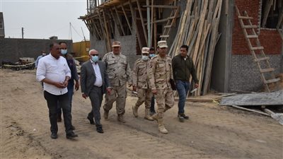 زراعة 400 ألف فدان.. محافظ بورسعيد يتابع أعمال محطة رفع مياه بحر البقر (صور)