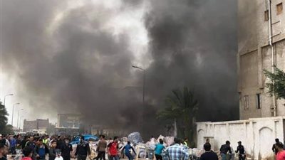 تفاصيل احتراق 3 مصانع أثاث بالمنطقة الصناعية في دمياط الجديدة (فيديو)