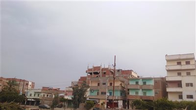 هبوب رياح محملة بالأتربة علي معظم أنحاء كفر الشيخ