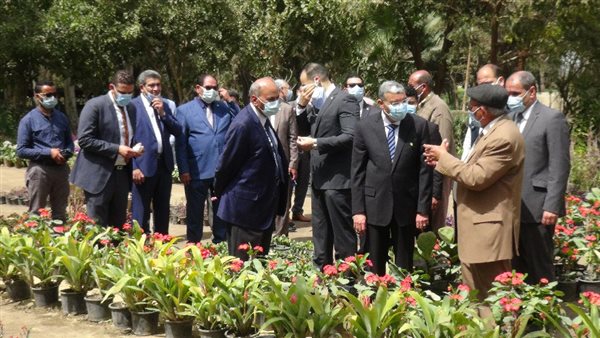 افتتاح معرض الزهور