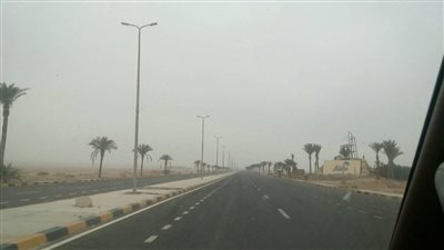 سحب منخفضة وبرودة وهدوء حركة الأمواج والرياح في البحر الأحمر