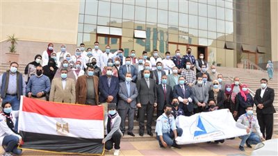   جامعة كفرالشيخ تنظم قوافل طبية لأهالي قرى حياة كريمة بمركز مطوبس (صور)