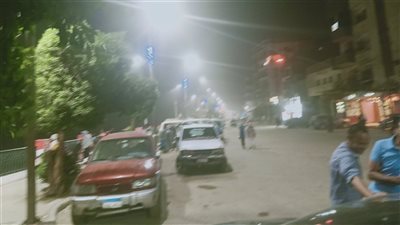 رياح محملة بالأتربة تضرب محافظة أسوان 