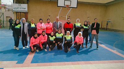 وكيل الشباب والرياضة يدعم فريق القليوبية المؤهل لنهائى كرة السلة للصم وضعاف السمع بنات بالمحافظة (صور) 