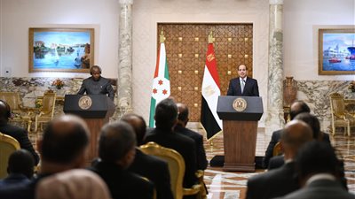 السيسي لنظيره البوروندي: سنقدم كل ما يمكن لإنجاز خطط التنمية التي تعملون من أجلها 