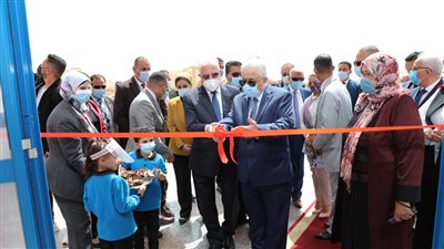 وزير التربية والتعليم ومحافظ جنوب سيناء يفتتحان المدرسة المصرية اليابانية بشرم الشيخ