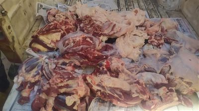 قبل حلول شهر رمضان.. ضبط لحوم فاسدة في حملة على الأسواق بطنطا