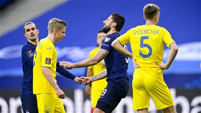 التعادل الإيجابي يحسم مواجهة فرنسا وأوكرانيا في تصفيات كأس العالم