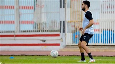 حمزة المثلوثي يواصل التأهيل وثنائي جديد في مران الزمالك