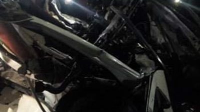 مصرع 3 أشخاص إثر تصادم تريلا بسيارة نقل بالطريق الصحراوي بأسوان