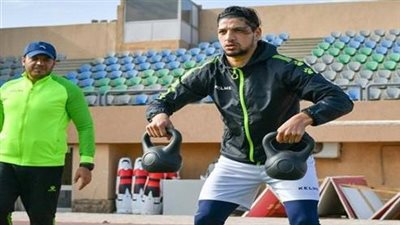 اختبار طبي يحسم موقف محمد مسعد من المشاركة في تدريبات سيراميكا كليوباترا 