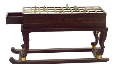 أبرزها لعبة السنت.. قطع توت عنخ آمون بالمتحف المصري الكبير