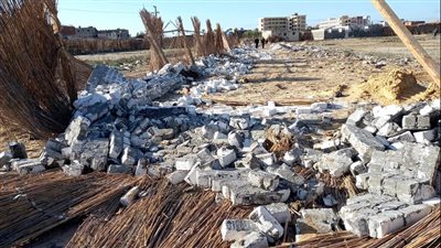 إزالة 12 حالة تعدٍ على الأراضي الزراعية بـ5 مراكز في البحيرة