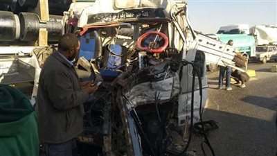 تفاصيل تحقيقات حادث الكريمات.. ومفاجأة بشأن سائق النقل